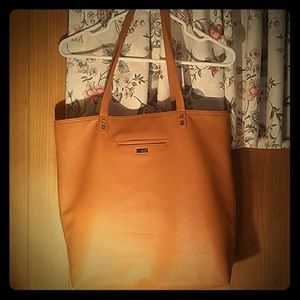Jewell Camel Color Oversize Shoulder Bag